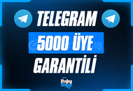  ⭐[GARANTİLİ] Telegram 5.000 Üye + Destek ⭐