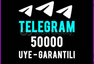 ⭐️GARANTİLİ⭐️ Telegram 50000 Kanal/Grup Üye