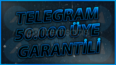 ⭐[GARANTİLİ] TELEGRAM 50.000 ÜYE ⭐
