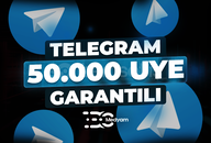 ⭐GARANTİLİ⭐TELEGRAM 50.000 ÜYE