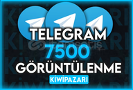 ⭐️[GARANTİLİ] TELEGRAM 7500 GÖRÜNTÜLENME