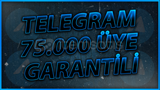 ⭐[GARANTİLİ] TELEGRAM 75.000 ÜYE⭐