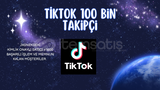 ⭐GARANTİLİ⭐TikTok 100 BİN Takipçi⭐