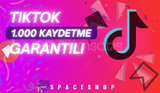 ⭐[Garantili] Tiktok 1.000 Adet Kaydetme⭐