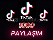 (GARANTİLİ) TİKTOK 1000 ADET PAYLAŞIM