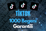 ⭐GARANTİLİ⭐TİKTOK 1000 BEĞENİ⭐