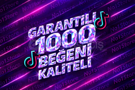 ⭐[GARANTİLİ]TİKTOK 1000 BEĞENİ ANINDA⭐