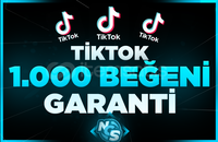 ⭐ GARANTİLİ ⭐ TİKTOK 1.000 GERÇEK BEĞENİ ⭐