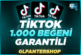 ⭐[GARANTİLİ] TİKTOK 1000 GERÇEK BEĞENİ ⭐