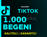 ⭐[GARANTİLİ] TİKTOK 1000 GERÇEK BEĞENİ ⭐