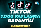 ⭐[GARANTİLİ] Tiktok 1000 Gerçek Paylaşma ⭐