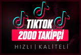 ⭐[GARANTİLİ] TİKTOK 2000 GERÇEK TAKİPÇİ⭐