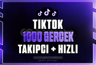 ⭐[GARANTİLİ] TİKTOK 1000 GERÇEK TAKİPÇİ⭐