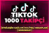 ⭐[GARANTİLİ] TİKTOK 1000 GERÇEK TAKİPÇİ⭐