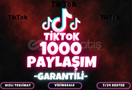 ⭐️[GARANTİLİ] TİKTOK 1000 PAYLAŞIM⭐