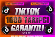 ⭐[GARANTİLİ] Tiktok 1000 Takipçi ⭐