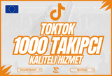 ⭐GARANTİLİ TİKTOK 1000 TAKİPÇİ ⭐