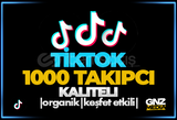 ⭐GARANTİLİ TİKTOK 1.000 TAKİPÇİ⭐