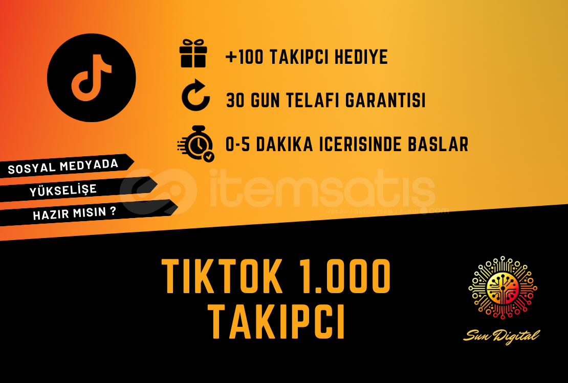 ✅ TikTok 1.000 Takipçi | Yayın Açma Garantili ✅ TikTok 1.000 Takipçi | Yayın Açma Garantili