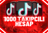 ⭐GARANTİLİ⭐TikTok 1000 Takipçili Hesap⭐