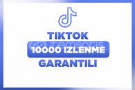 ⚡GARANTİLİ TİKTOK 10.000 İZLENME⚡
