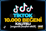 ⭐GARANTİLİ TİKTOK 10.000 BEĞENİ HIZLI TESLİM⭐