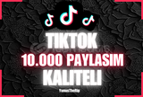 ⭐[GARANTİLİ] TİKTOK 10.000 GERÇEK PAYLAŞIM⭐