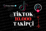 (GARANTİ) Tiktok 10.000 Gerçek Takipçi