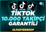 ⭐[GARANTİLİ] Tiktok 10.000 Organik Takipçi ⭐