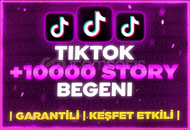 ⭐️[GARANTİLİ] TİKTOK 10000 STORY BEĞENİ⭐️
