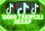 ⭐GARANTİLİ⭐TikTok 10000 Takipçili Hesap⭐