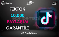 ⭐️[GARANTİLİ] TİKTOK 10.000 VİDEO PAYLAŞIM⭐️