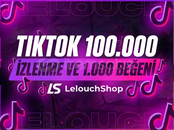GARANTİLİ⭐TİKTOK 100.000 İZLENME 1.000 BEĞENİ 