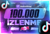 ⭐[GARANTİLİ] TikTok 100.000 İzlenme