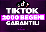 TikTok 2000 Garantili Beğeni | KEŞFET ETKİLİ