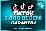 ⭐ GARANTİLİ ⭐ TİKTOK 2.000 GERÇEK BEĞENİ ⭐