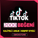 ⭐[GARANTİLİ] TİKTOK 2000 GERÇEK BEĞENİ⭐