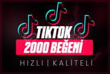 ⭐[GARANTİLİ] TİKTOK 2000 GERÇEK BEĞENİ⭐