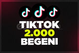 ⭐GARANTİLİ⭐TİKTOK 2000 GERÇEK BEĞENİ