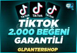 ⭐[GARANTİLİ] TİKTOK 2000 GERÇEK BEĞENİ ⭐