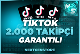 ⭐ GARANTİLİ ⭐ TİKTOK 2.000 GERÇEK TAKİPÇİ ⭐