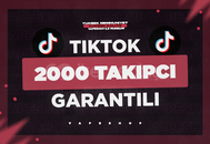 ⭐[GARANTİLİ] TİKTOK 2000 GERÇEK TAKİPÇİ⭐