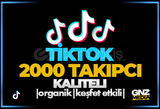 ⭐GARANTİLİ TİKTOK 2.000 TAKİPÇİ⭐