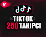 ⭐[GARANTİLİ] TİKTOK 250 GERÇEK TAKİPÇİ⭐