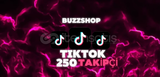 ⭐[GARANTİLİ] TİKTOK 250 GERÇEK TAKİPÇİ⭐