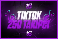 ⭐[GARANTİLİ] TİKTOK 250 GERÇEK TAKİPÇİ⭐