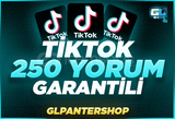 ⭐[GARANTİLİ] Tiktok 250 İstediğiniz Yorum ⭐