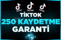 ⭐ GARANTİLİ ⭐ TİKTOK 250 KAYDETME ⭐