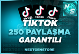 ⭐ GARANTİLİ ⭐ TİKTOK 250 PAYLAŞIM ⭐