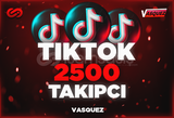 ⭐[GARANTİLİ]✅ Tiktok +2500 Takipçi⭐